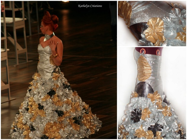montage-robe-lurex-or-et-argent-a-fleurs
